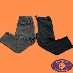 Bluenotes Cargo Pants - Black and Gray